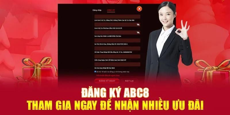 Cách đăng ký ABC8 chi tiết cho tân binh